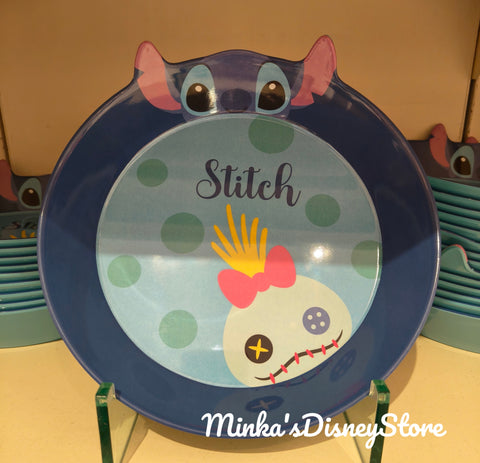 Hong Kong Disneyland - Stitch Melamine Dinner Plate - Non Ready Stock