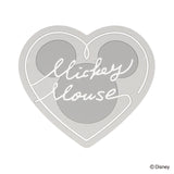Non-Disney Park - Franc Franc Mickey Heart PVC Coaster - Non Ready Stock