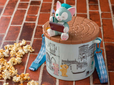 Japan Disney - TDR Gelatoni Popcorn Bucket - Non Ready Stock