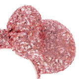 Japan Disney - TDR Sweet Pink Sequined Minnie Ears Headband - Non Ready Stock