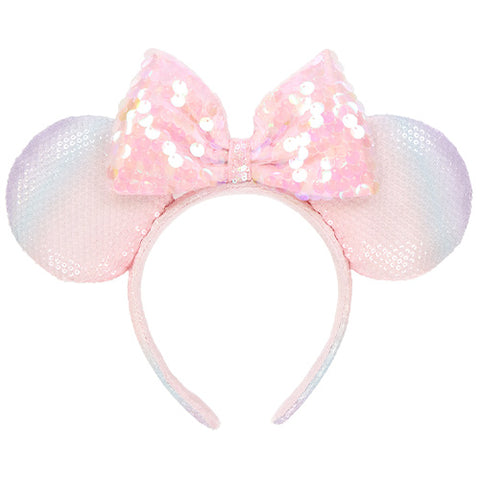Japan Disney - TDR Sakura Pink Minnie Ears Headband - Non Ready Stock
