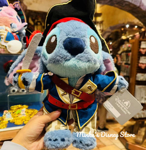 Shanghai Disneyland - Pirate Stitch Plush - Non Ready Stock