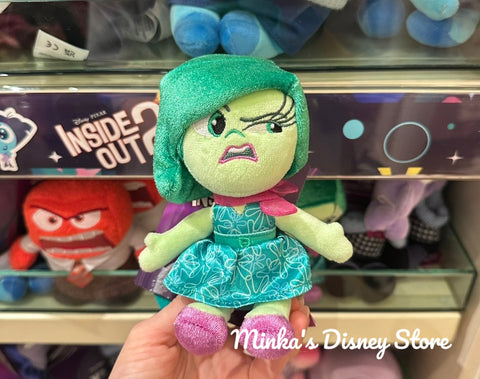 Hong Kong Disneyland - Inside Out 2 Disgust Shoulder Plush - Non Ready Stock