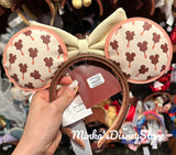 Hong Kong Disneyland - Loungefly Scented Chocolate Minnie Ears Headband - Non Ready Stock