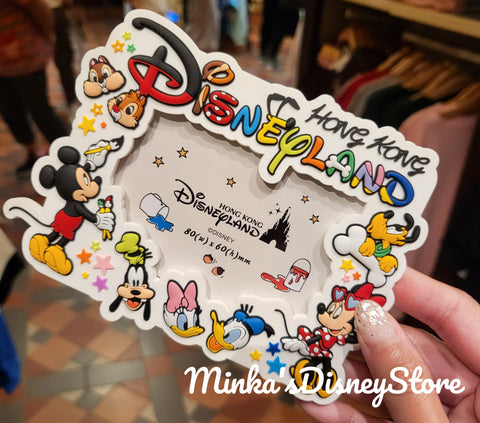 Hong Kong Disneyland - HK Park Mickey & Friends Photo Frame - Non Ready Stock