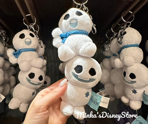 Hong Kong Disneyland - World of Frozen Snowgies Plush Bag Charm - Non Ready Stock