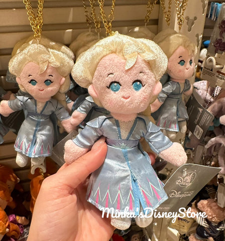Hong Kong Disneyland - World of Frozen Elsa Plush Bag Charm - Non Ready Stock
