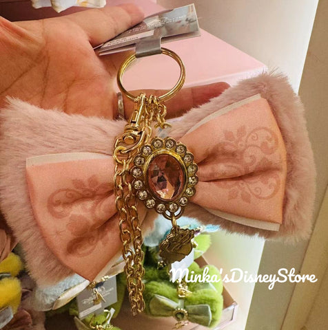 Shanghai Disneyland - Princess Belle Bow Key Ring - Non Ready Stock