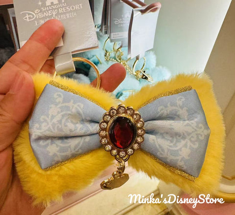 Shanghai Disneyland - Snow White Bow Key Ring - Non Ready Stock