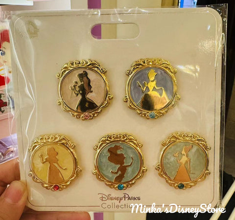 Shanghai Disneyland - Princess Pins Set - Non Ready Stock