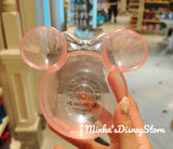 Hong Kong Disneyland - Pink Transparent Minnie Bowl (Plastic) - Non Ready Stock