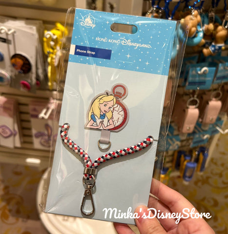 Hong Kong Disneyland - Alice In Wonderland Phone Strap - Non Ready Stock