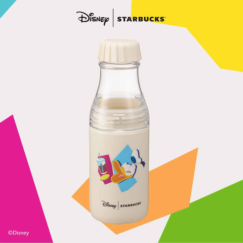 Hong Kong Starbucks - Donald Duck Plastic Water Bottle 17oz - Non Ready Stock