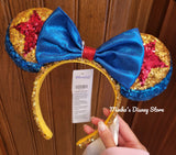 Hong Kong Disneyland - Pixar Sequined Minnie Ears Headband - Non Ready Stock