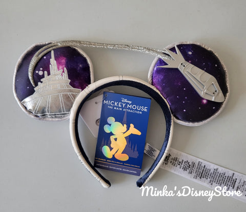 Shanghai Disneyland - Mickey Mouse Main Attraction - 1/12 Space Mountain Headband - Ready To Ship