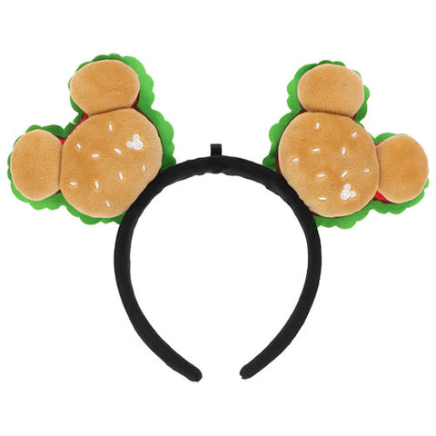 Japan Disney - TDR Mickey Burgers Headband - Non Ready Stock