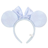 Tokyo Disneyland - TDR Disney Blue Ever After - Blue Ribbon Minnie Ears - Non Ready Stock