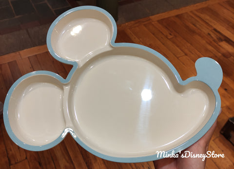 Hong Kong Disneyland - Mickey Mouse Melamine Plate (Blue) - Preorder
