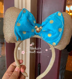 Shanghai Disneyland - Park 5th Anniversary Year of Magical Surprises Light Up Bow Minnie Ears Headband - Ready to Ship