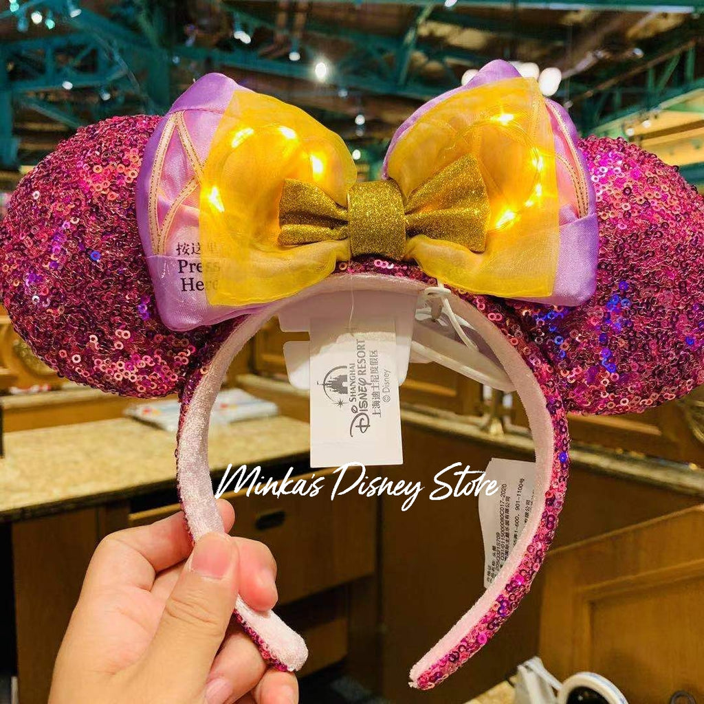 SHDL - Minnie Mouse Stars Light Up Ear Headband