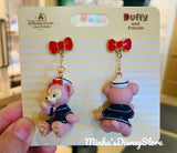 Shanghai Disneyland - Duffy & Friends Dangling Earrings - Preorder