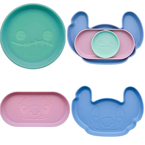 Hong Kong Disneyland - Stitch Melamine Plates Set of 3 - Preorder
